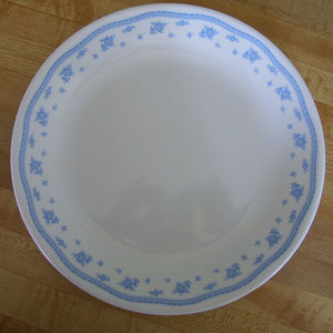 Corelle Morning Blue Dinner Plate Blue Flo…